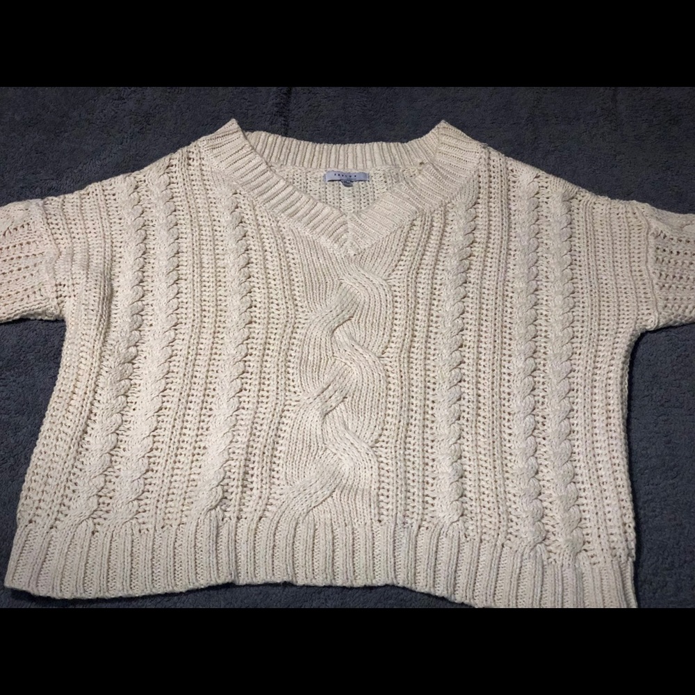 Chunky, oversized sweater